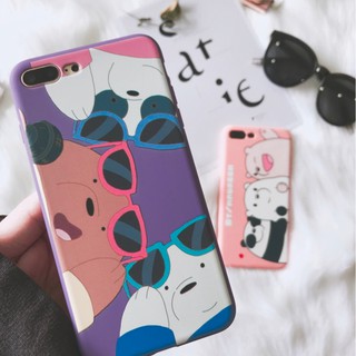 ỐP IPHONE GẤU BEAR cho 6 6s 7 8 Plus 6Plus X XS