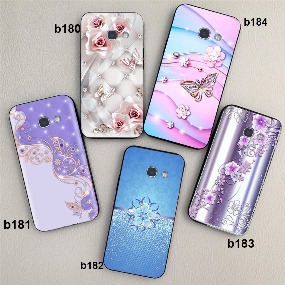 ốp lưng điện thoại Samsung a3 2017 / a5 2017 / a7 2017 / a7 2016 in hình phong cách nữ sang chảnh