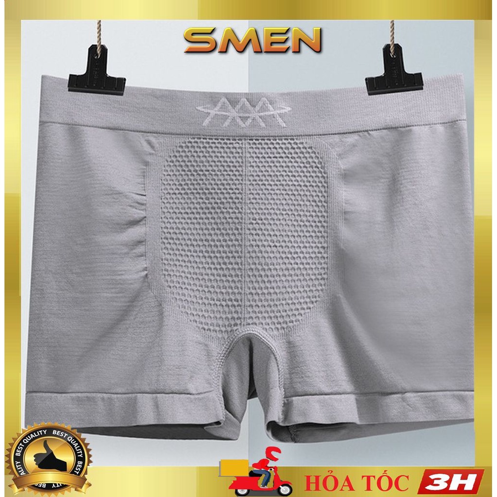 Quần lót nam boxer dệt kim chữ A, Quần sịp xì đùi nam cao cấp quần lót nam đùi co giãn 4 chiều 5D 40-73kg SMEN