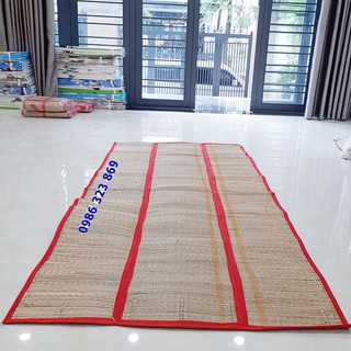 Chiếu gấp 3 sợi cói uzu 100cm x 190cm xếp gọn tiện dụng
