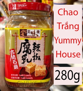 CHAO TRẮNG YUMMY HOUSE 280G - CHAO TRẮNG HONGKONG