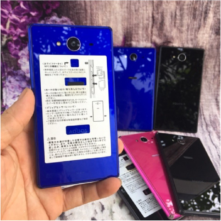 Sharp Aquos Zeta SH-01H - 4G LTE- RAM 3GB- Cảm biến vân tay- Điện thoại Nhật chơi game cực chất
