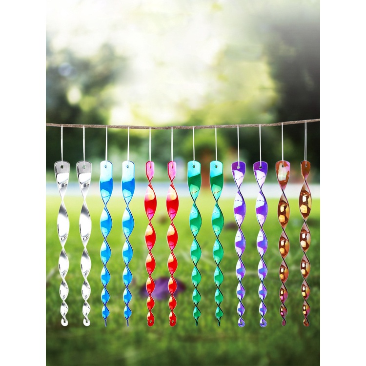 Set 6 Dụng Cụ Đuổi Chim Dạng Xoắn Ốc Tiện Lợi Sự Bảo Vệ