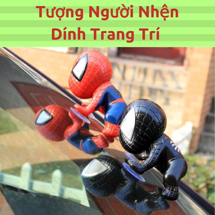 Người Nhện Bám Đuôi Xe