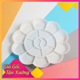 Khay pha màu hoa đào 18cm - MỘC XINH
