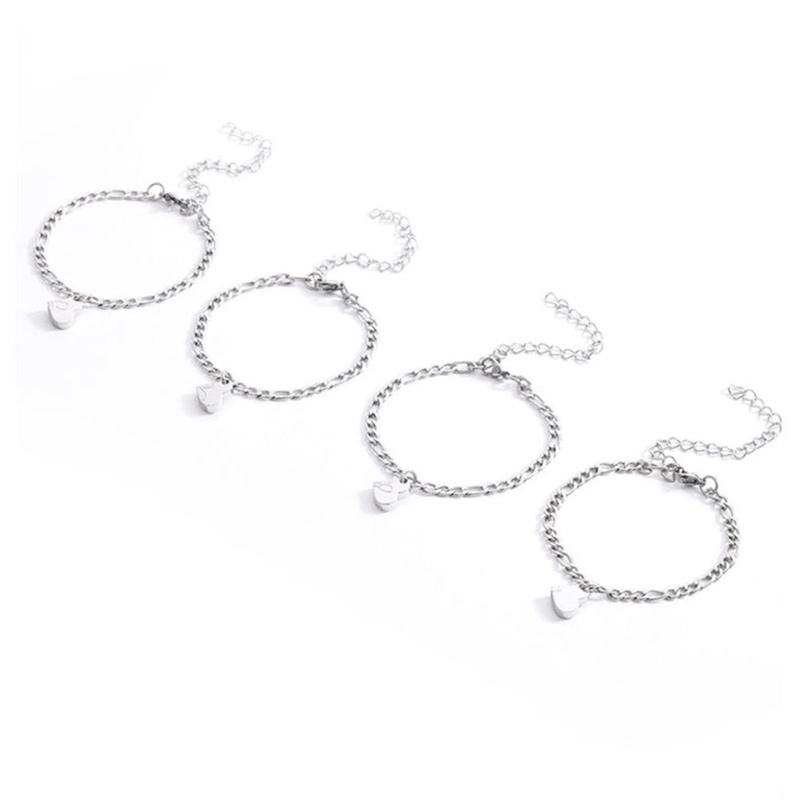 Set 3 / 4 Vòng Tay Cỏ Ba Lá Có Thể Điều Chỉnh Kích Cỡ Cho Nam Và Nữ