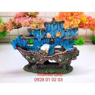 Mô hình Thuyền Buồm - trang trí hồ cá