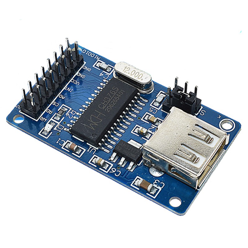 1 Mô Đun Đọc Ổ Đĩa U Giao Diện USB CH375B 51 / U Giao Diện Chính