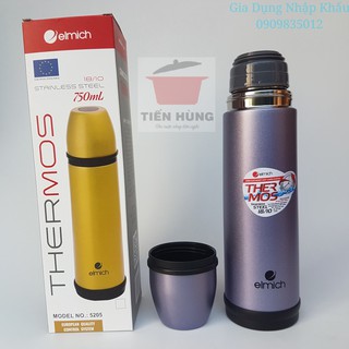 Phích giữ nhiệt ELMICH inox 304 500ml D5  El5204