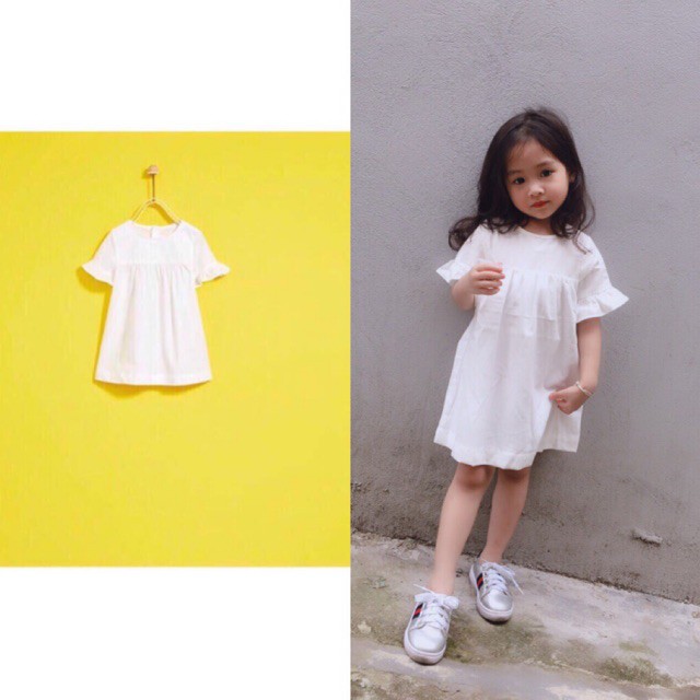 Váy tay bèo Zara Kids