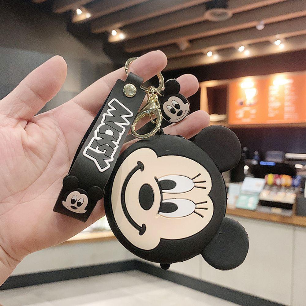 Ví Đựng Tiền Xu Mini Có Khóa Kéo Hình Mickey Minnie Doraemon / Sao Biển / Gấu Totoro Đáng Yêu