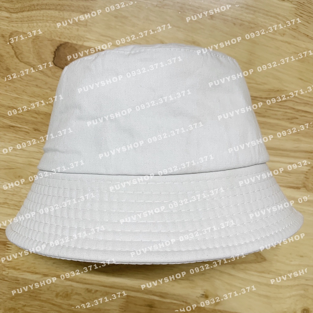 Nón Cụp unisex nam nữ- Cup TRƠN cơ bản basic - mũ sụp bucket tai bèo