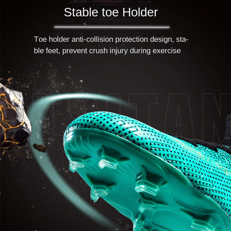 Giày Đá Bóng Cổ Cao Size 35-47 Assassin 14 Chống Trượt Chuyên Nghiệp Chất Lượng Cao