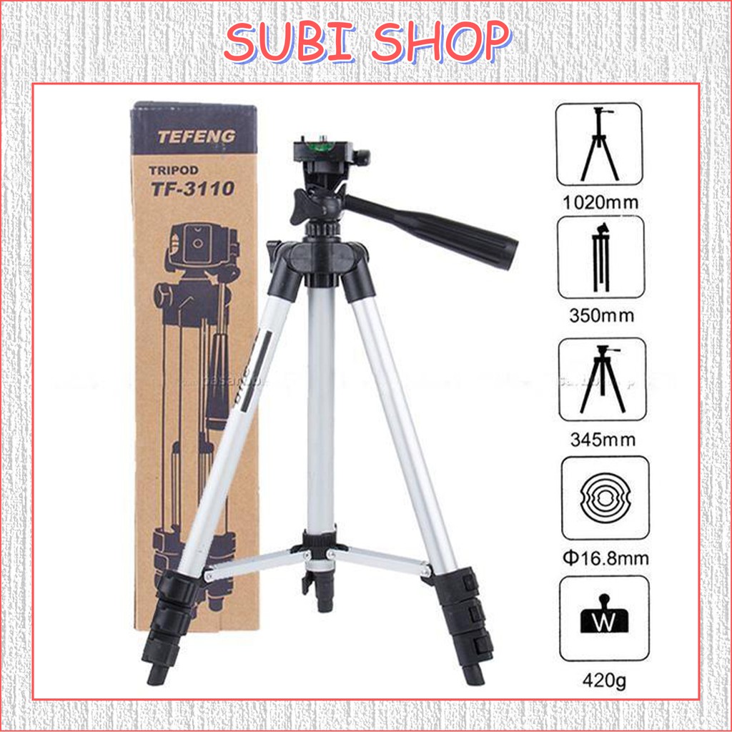 Giá đỡ điện thoại Livetream - tripod 3 chân 3110
