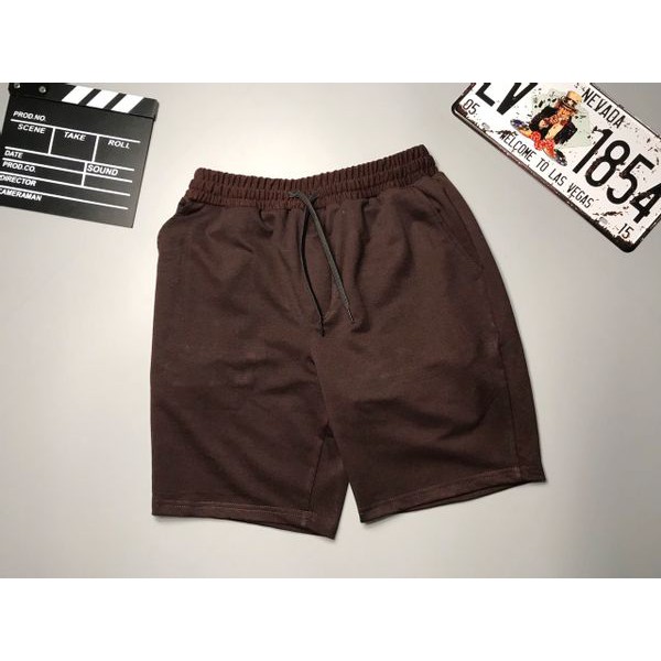 Quần Short Nam Thun Basic -  Quần Thun Đen Da Cá 6 màu thương hiệu 59Studio - Thun short vải cực chất | BigBuy360 - bigbuy360.vn