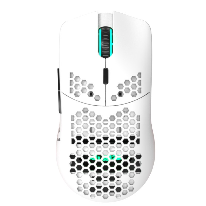 Chuột LED RGB 6400 DPI Gaming Mouse J900 White