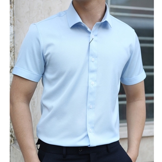 Áo Sơ Mi Ngắn Tay Trẻ Trung Cho Nam Chất Đẹp Không Nhăn