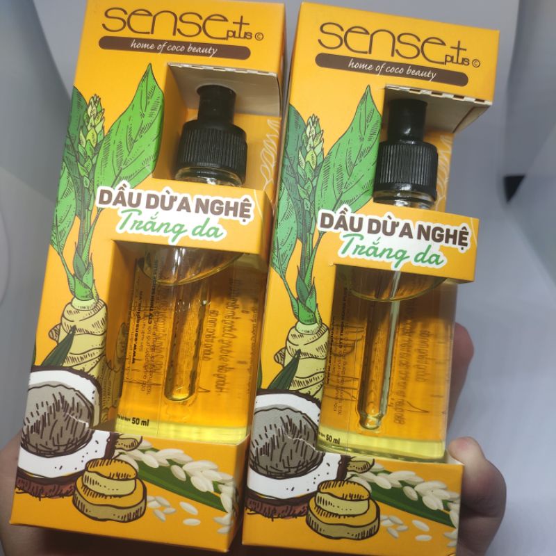 Serum dầu dừa nghệ Sense 50ml