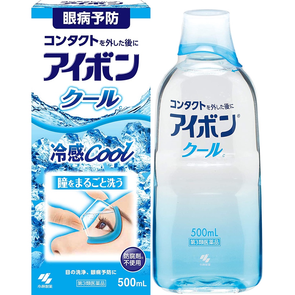 Nước rửa mắt Eyebon W Vitamin Kobayashi Nhật Bản 500ml