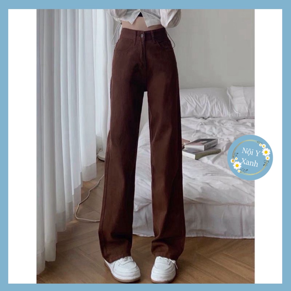 quần jeans ống rộng suông đứng dáng xuông hotrend noiyxanh hot trend, phom đẹp, chất đẹp