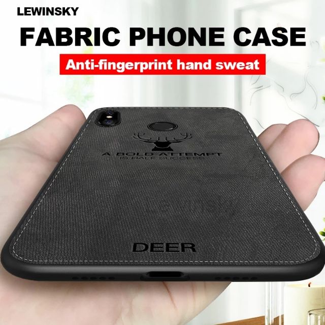 Ốp lưng Iphone Xs Max / 12 Pro Max / 13 Pro Max Vải Deer hươu mềm cao cấp hư