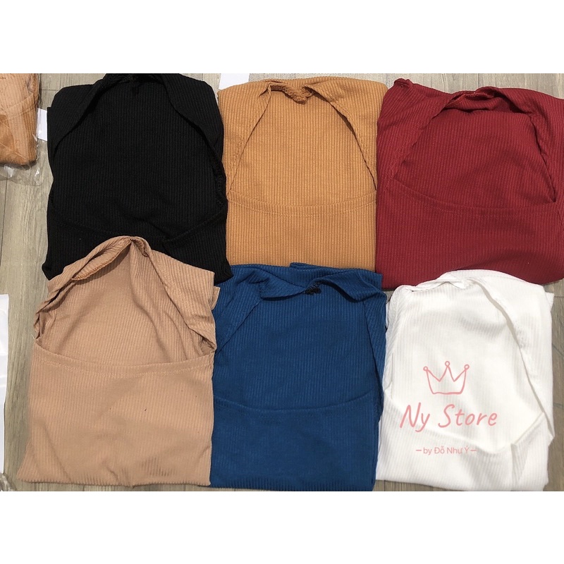 ÁO CỔ VUÔNG TAY DÀI