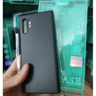 Ốp lưng Ou Case cho galaxy note 10 pro/note 10 plus silicon dẻo màu đen