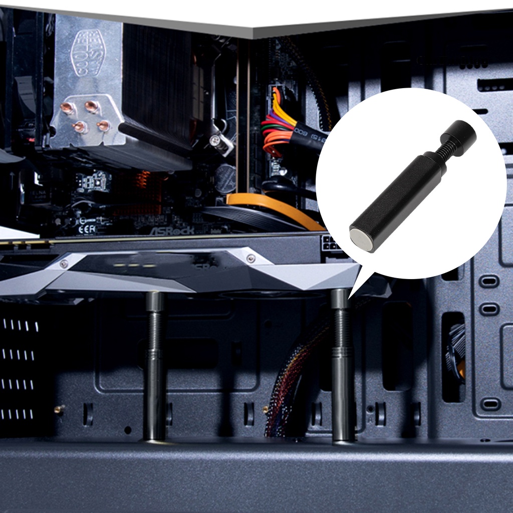 BKP* Retractable Aluminum Alloy Graphics Card Bracket with Magnetic Base Video Card Support Frame GPU Holder for Desktop Computer | BigBuy360 - bigbuy360.vn