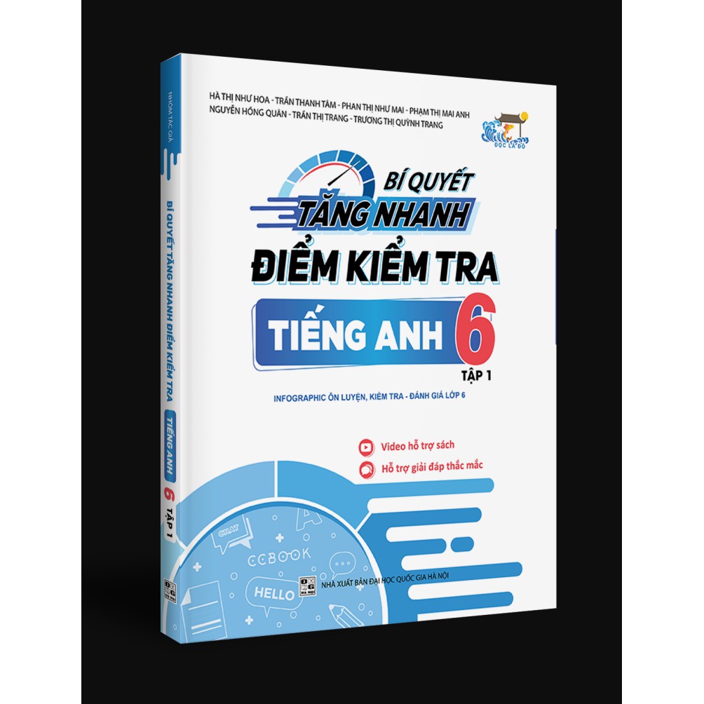 Sách - Bí quyết tăng nhanh điểm kiểm tra tiếng Anh 6 (Tập 1)