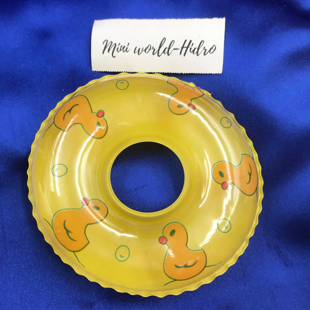 Phao bơi mini tí hon cho búp bê BJD tỉ lệ 1/8 barbie, phao đồ chơi