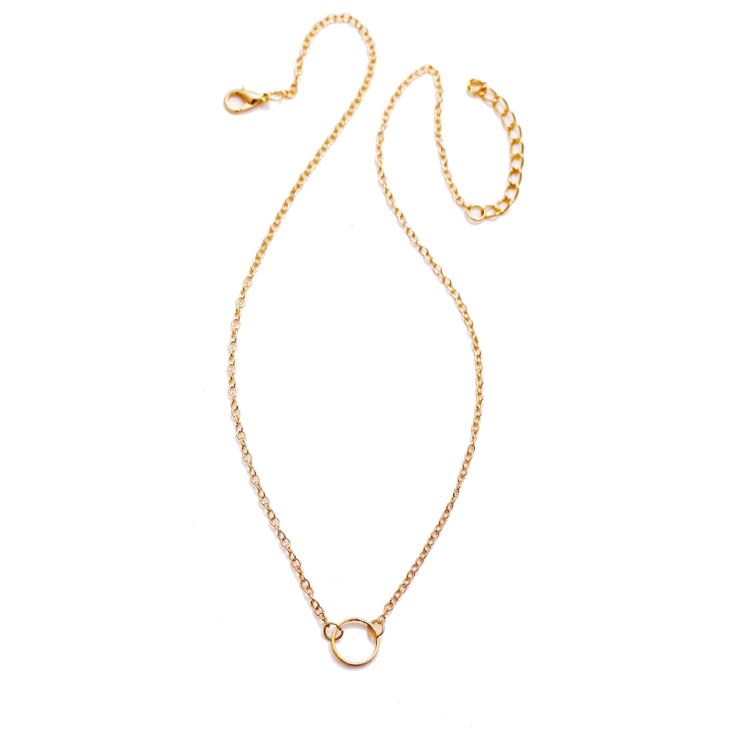 Vòng cổ kim loại thời trang cổ điển phong cách Hàn Quốc