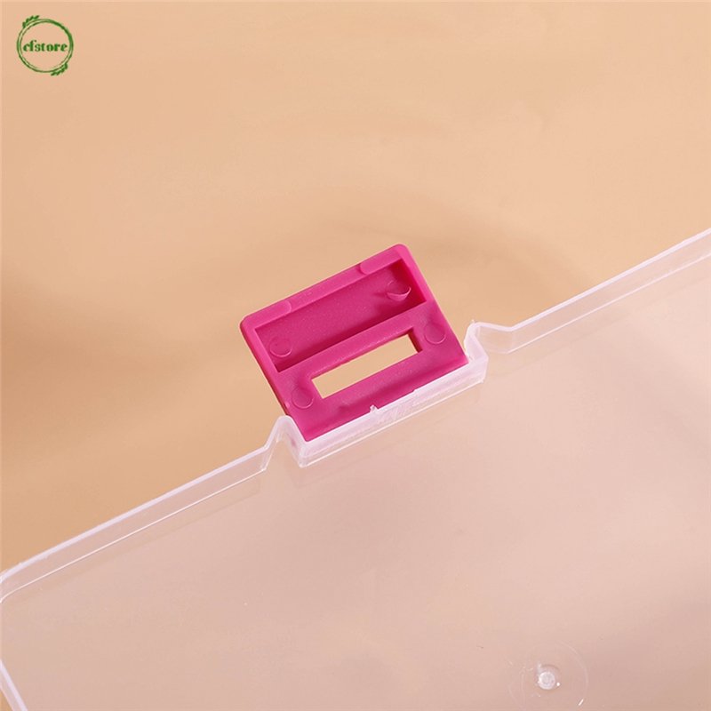 Hộp nhựa đựng trang sức thiết kế 10 ngăn tiện dụng