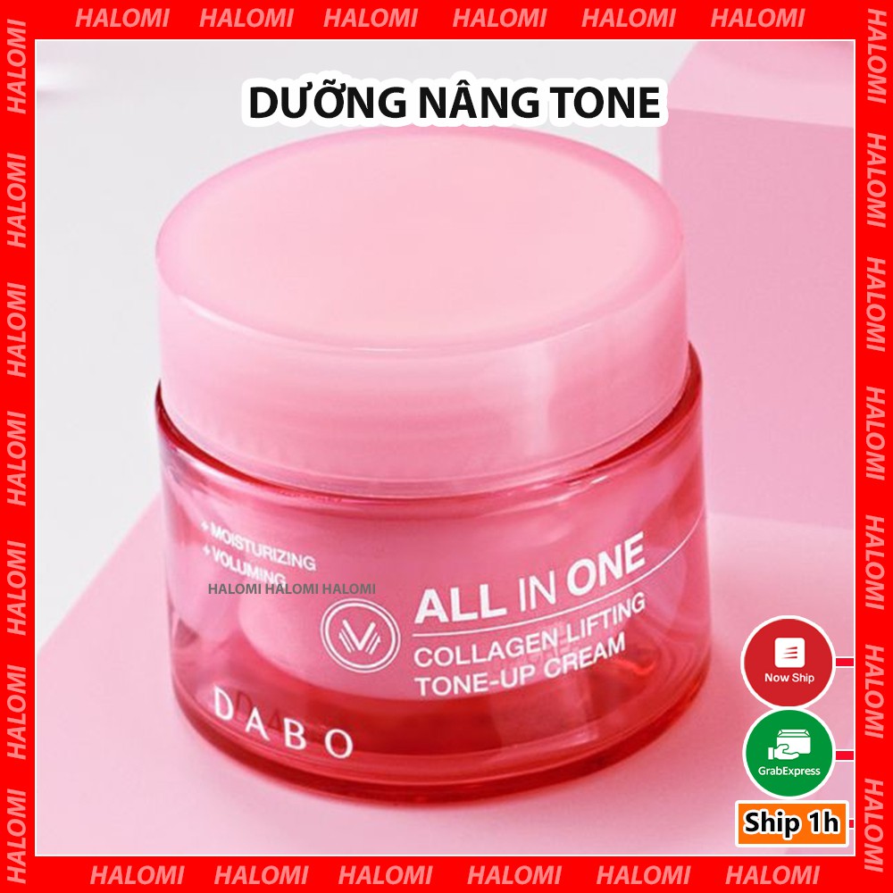 Kem lót nâng tone All In One Dabo Collagen Lifting Tone Up căng mịn da Hàn Quốc 50ml