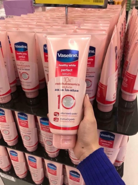 SỮA DƯỠNG THỂ TRẮNG DA VASELINE 10X HEALTHY WHITE