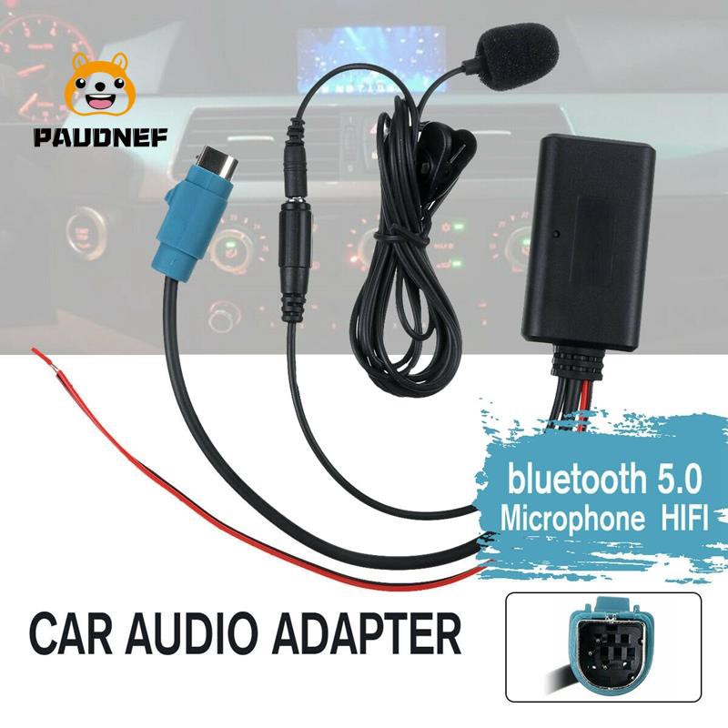 Cáp Chuyển Đổi Âm Thanh Kết Nối Bluetooth 5.0 Cho Đầu Đĩa Cd Trên Xe Hơi