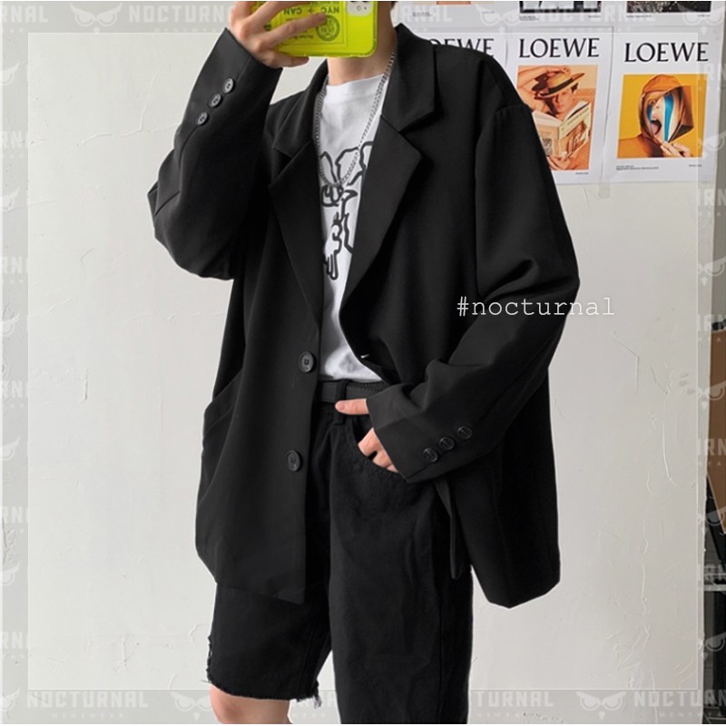 Áo Blazer Basic Unisex Nocturnal | BigBuy360 - bigbuy360.vn