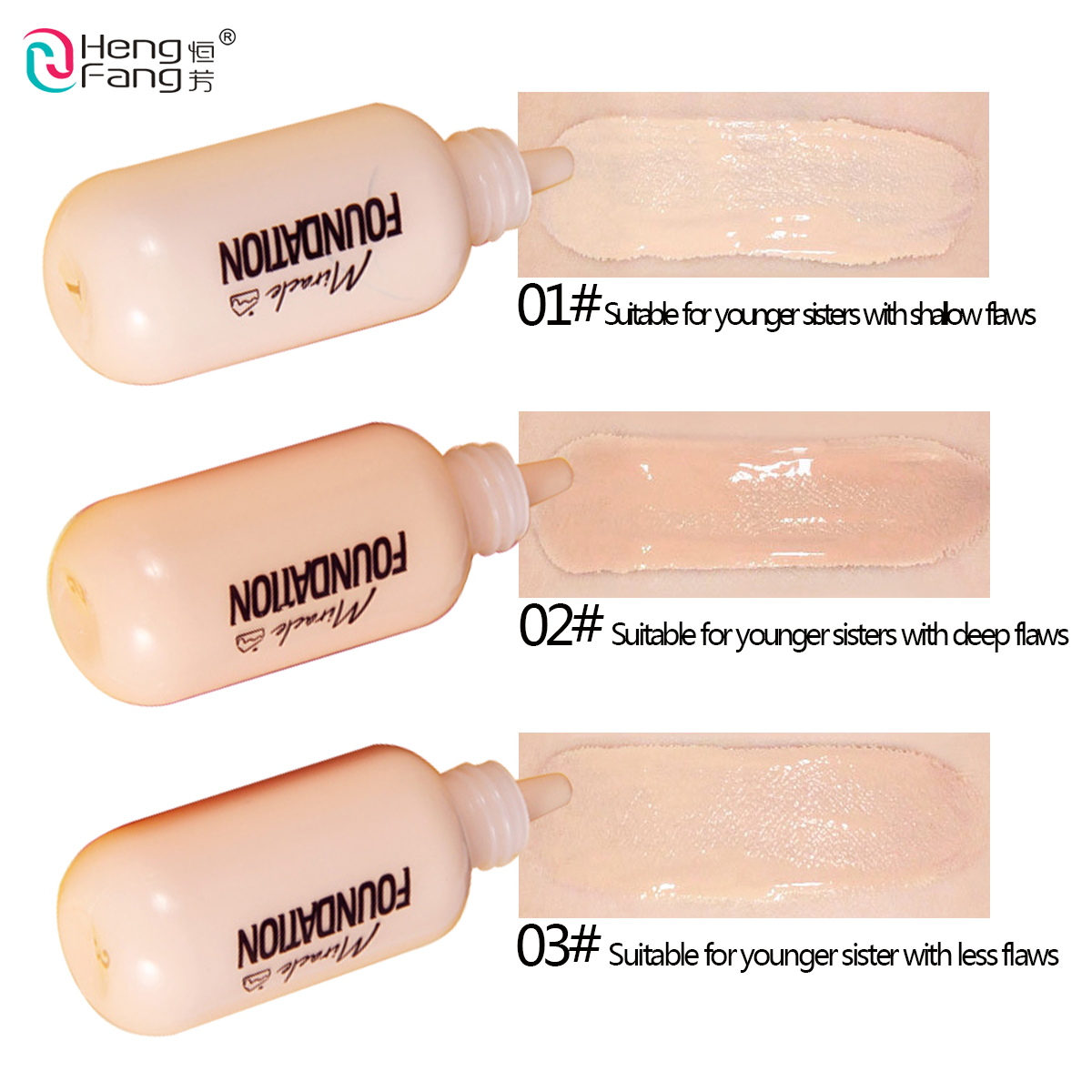 Kem nền che khuyết điểm HengFang 60g H8493 | BigBuy360 - bigbuy360.vn