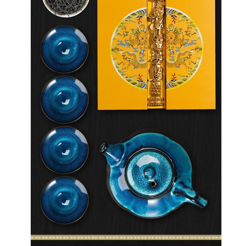 [Quà tặng]Hộp trà biếu cao cấp Thiết kế độc đáo tặng Bộ ấm chén | BigBuy360 - bigbuy360.vn