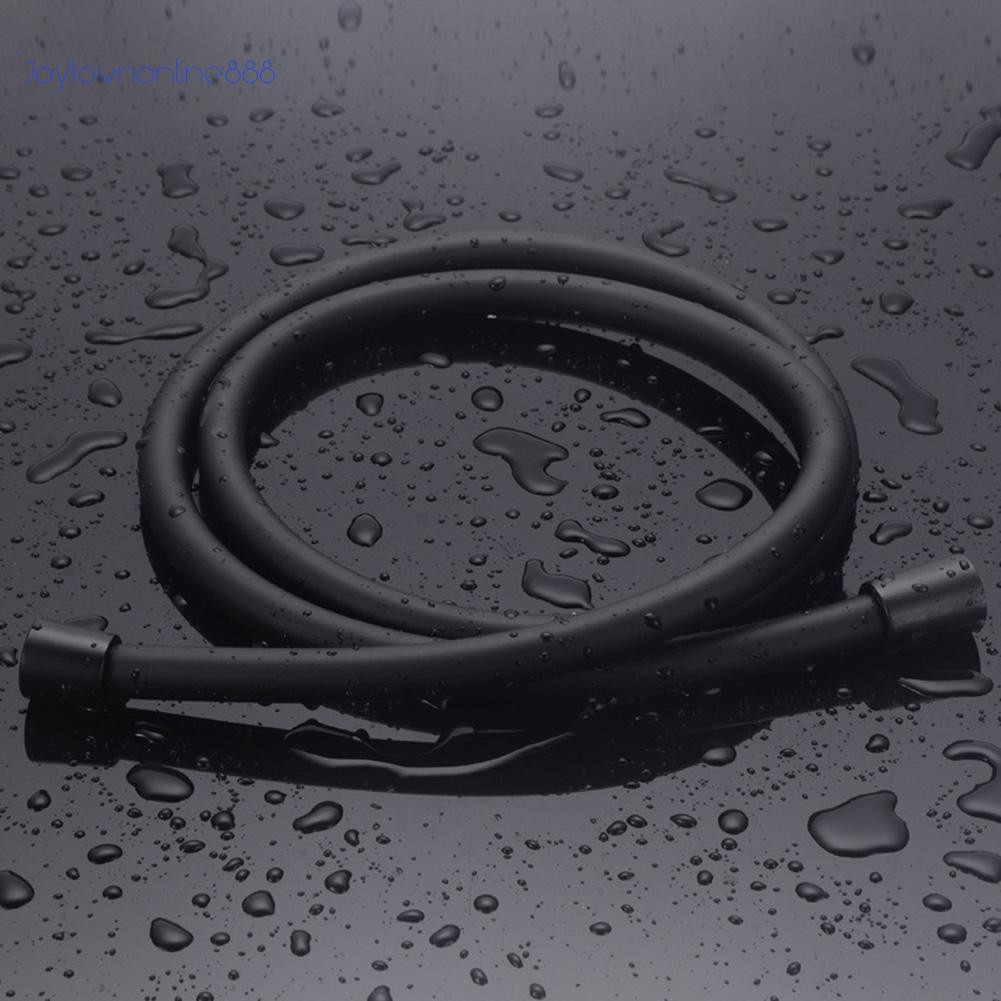 Joeღ 1.5m Flexible Matte Black PVC Shower Hose Bathroom Explosion-proof Pipe | BigBuy360 - bigbuy360.vn