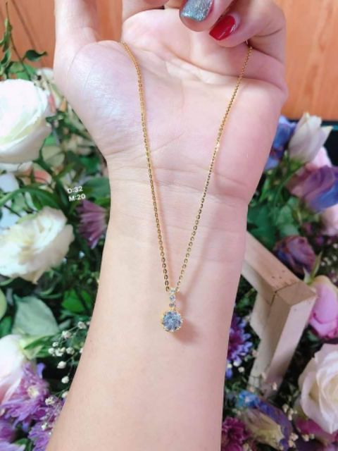 DÂY CHUYỀN MẶT ĐÁ VÀNG
