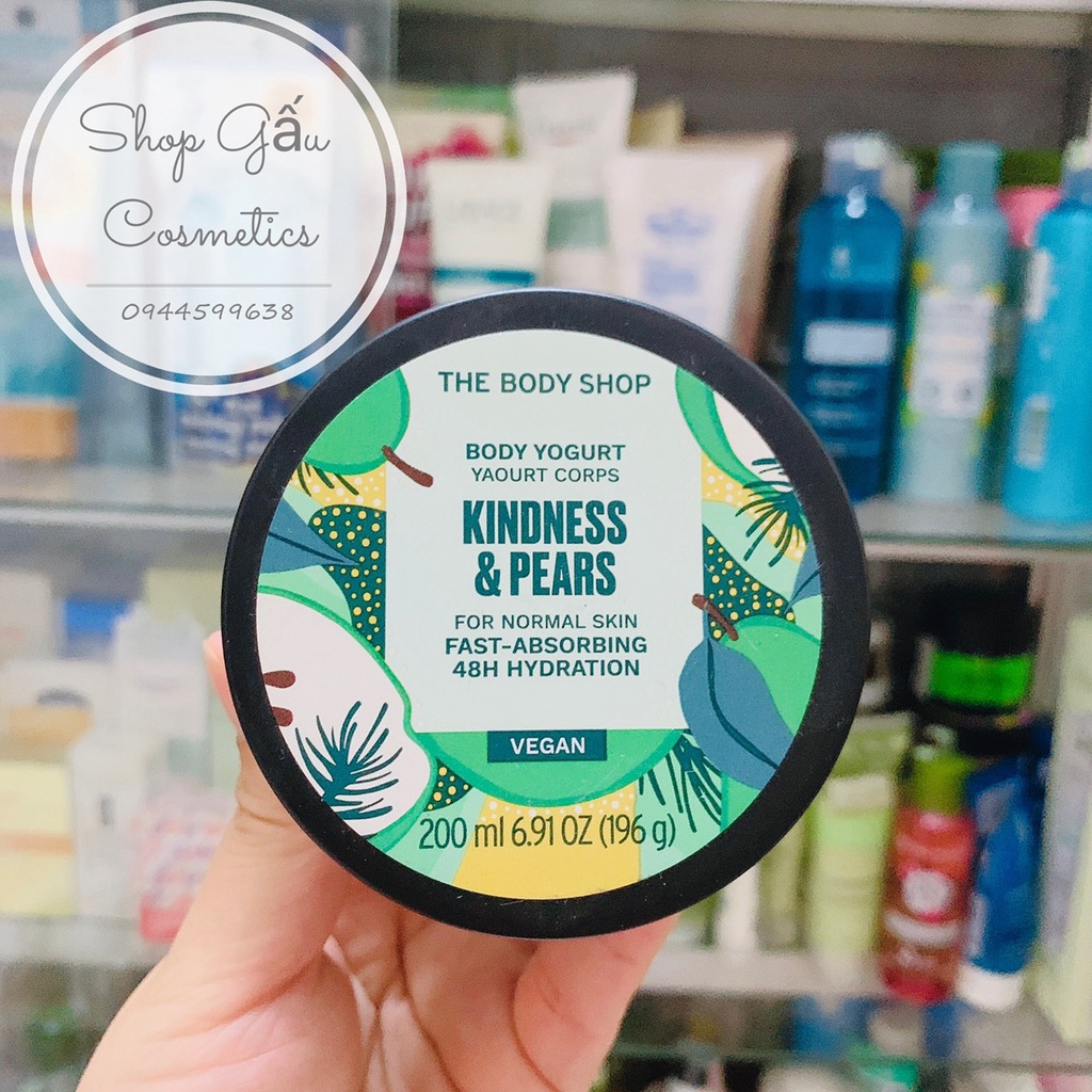 SỮA CHUA DƯỠNG THỂ THE BODY SHOP KINDNESS & PEARS BODY YOGURT 200ML.