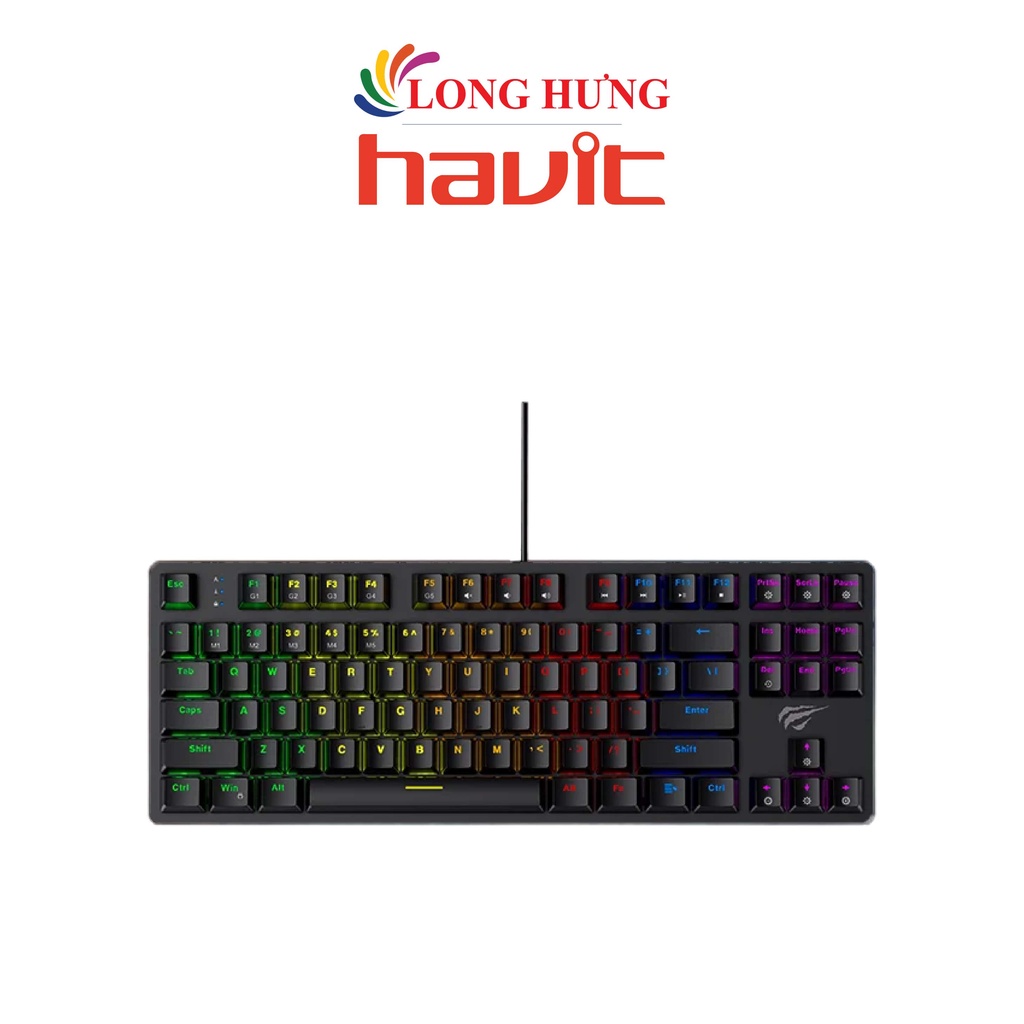 Bàn phím có dây Gaming Havit KB869L - Hàng chính hãng