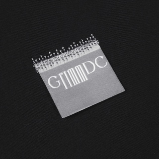 Grimm DC Áo thun tay dài Monogram // Đen