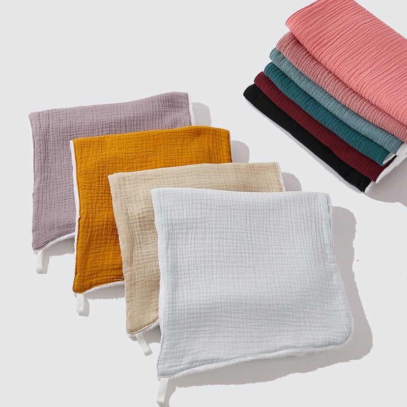 Set 3 Khăn Tắm Mềm Mại Thân Thiện Với Làn Da Kích Thước 28x58cm Dành Cho Bé Sơ Sinh