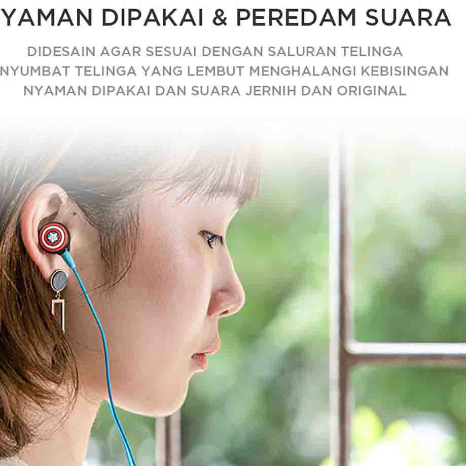 Marvel Tai Nghe Nhét Tai Có Dây Chất Lượng Cao | BigBuy360 - bigbuy360.vn