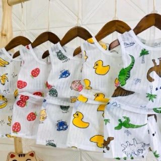 SET 5 BỘ BA LỖ COTTON CHO BÉ