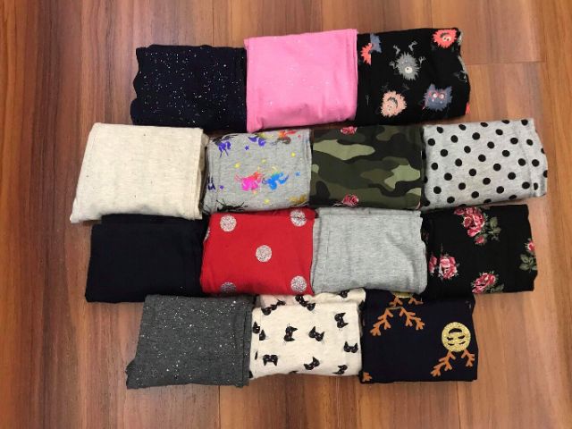 Quần Legging size đại cho bé gái 4-8y