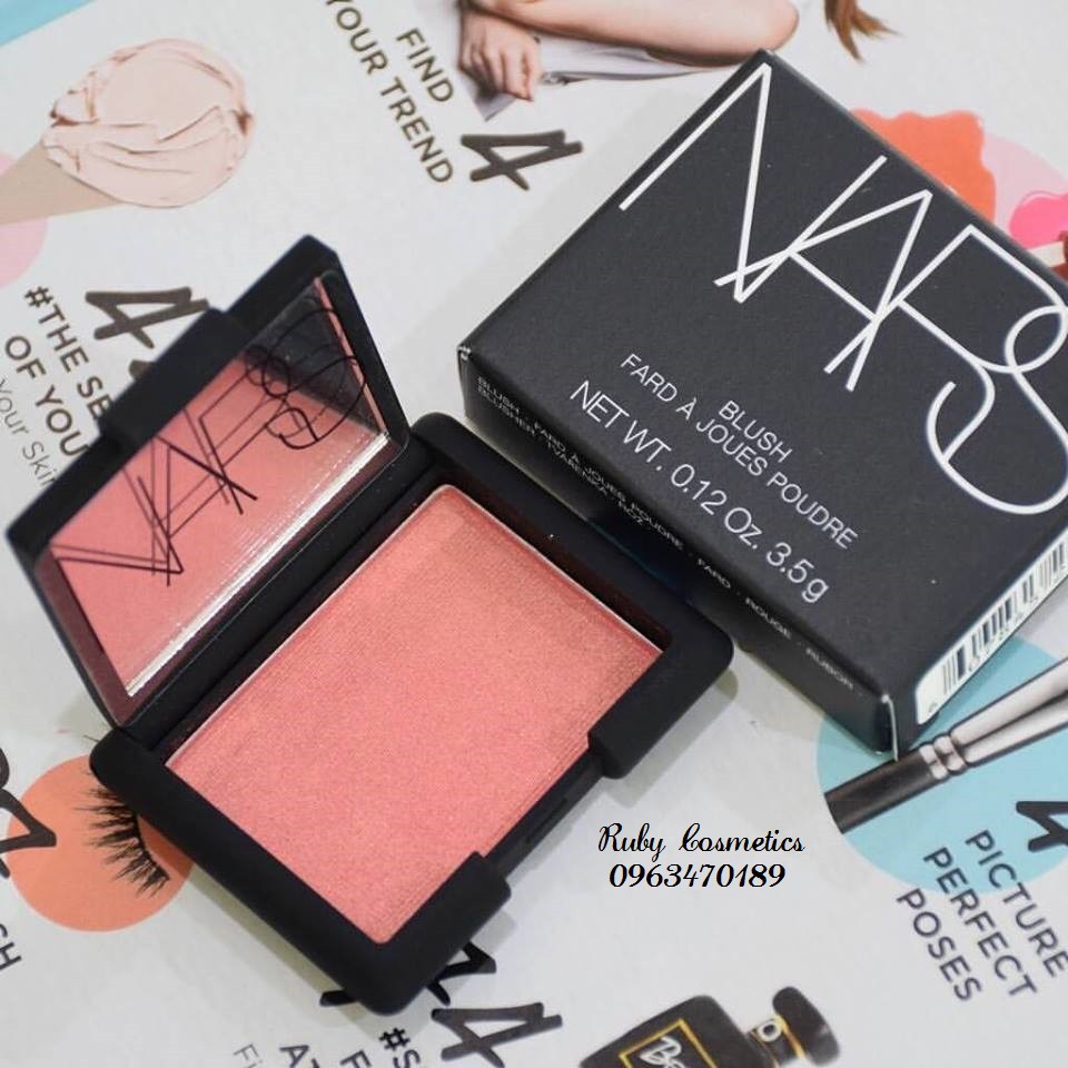 Phấn Má Hồng Nars - Tone Orgasm & Deep Throat (Mini size 3,5g & Full size 4,8g) | BigBuy360 - bigbuy360.vn