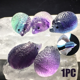 1 Viên Đá Thạch Anh Hình Nhím Độc Đáo