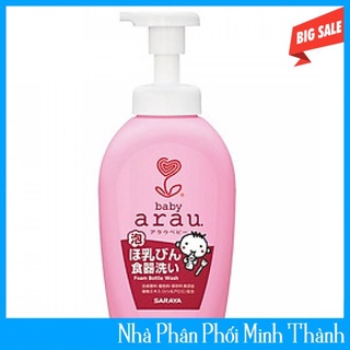 Nước Rửa Bình Sữa Arau Baby Dạng Chai 500ml